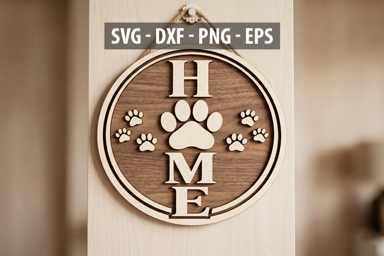 Cricut Welcome Sign