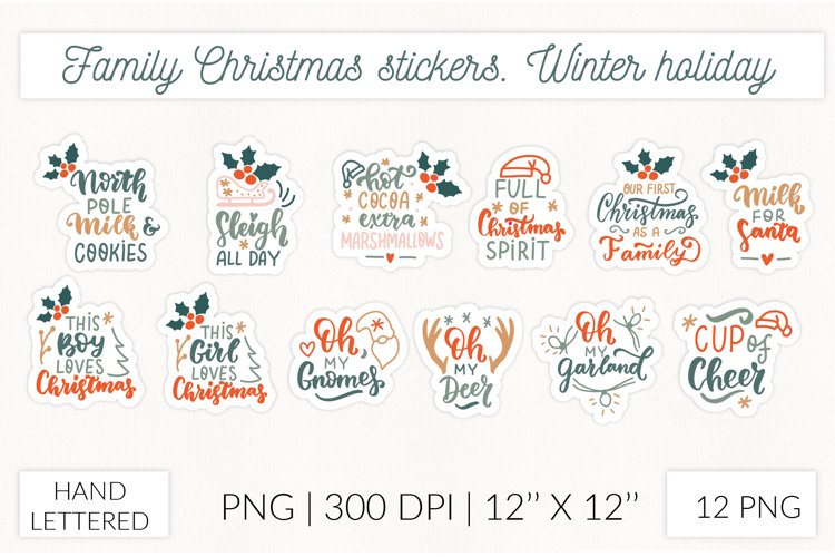 Christmas Stickers Image 13