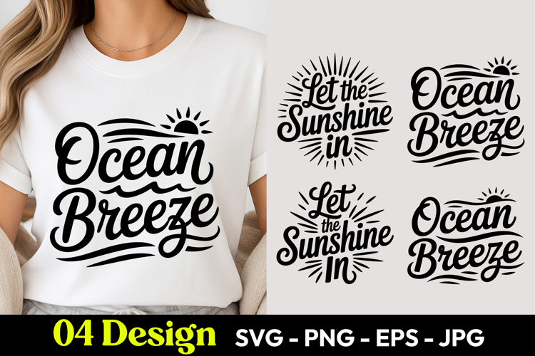 Ocean Breeze SVG PNG