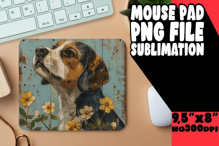 Holiday Dog Lover Desk Pad