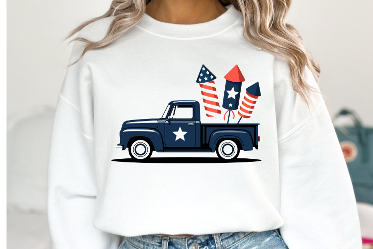 Truck Silhouette Image 12