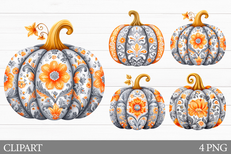 Pumpkin Clipart. Pumpkin Sublimation