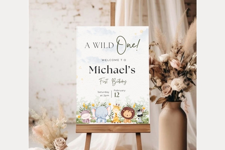 Baby Shower Welcome Template 69