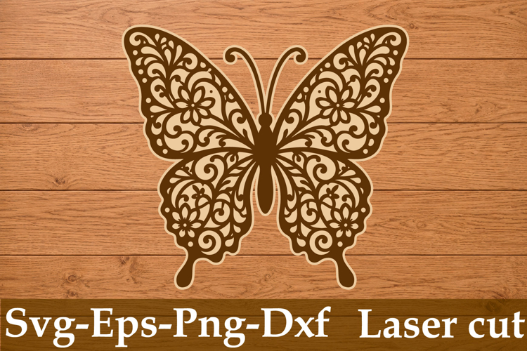 Butterfly Laser Cut Svg Design