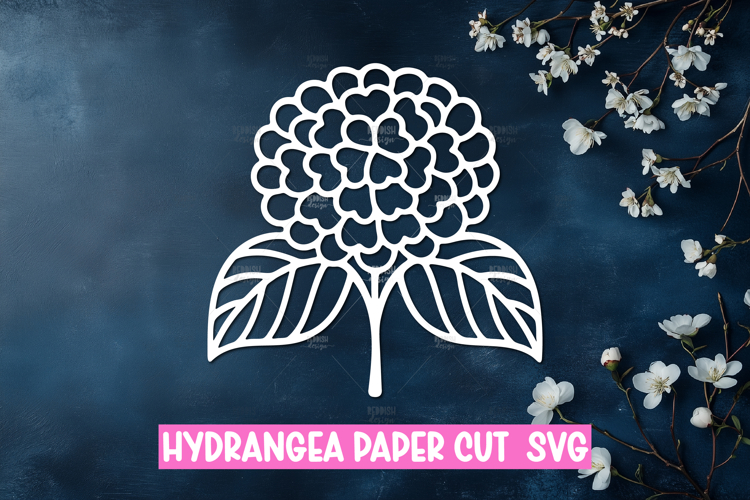 Hydrangea Clipart Image 17