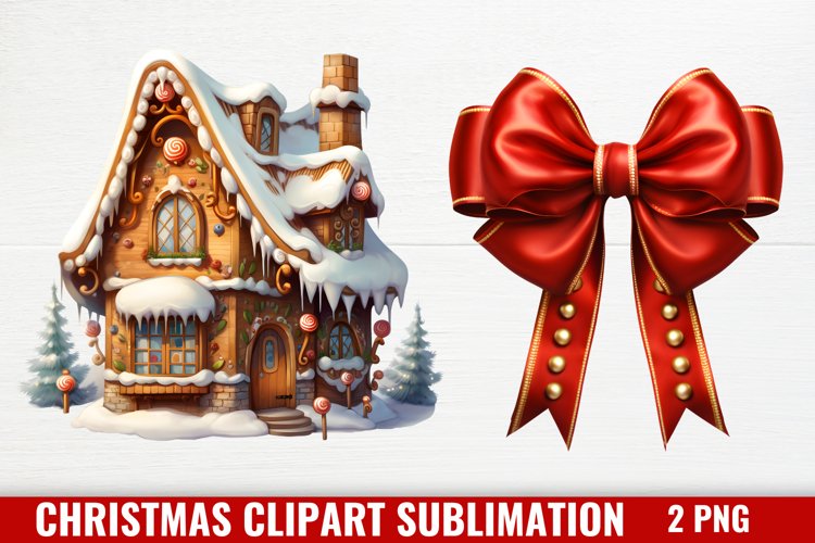 Christmas Watercolor Clipart Image 13