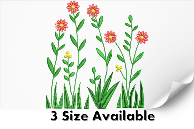 Flower Garden Clipart Image 6