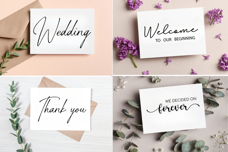 Wedding Sign SVG Desi example image 1