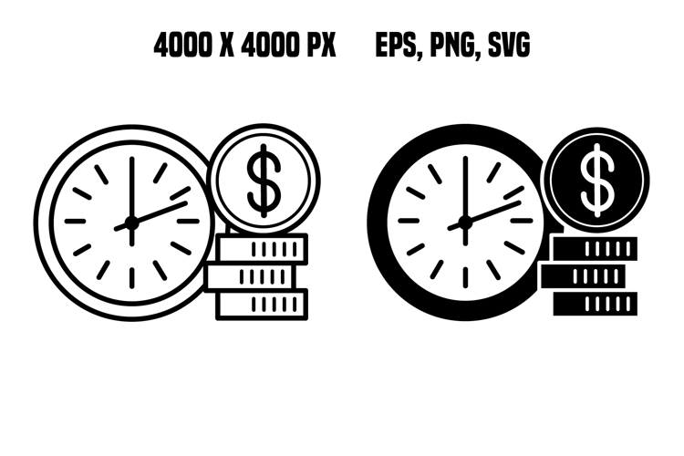 Money Time Icons