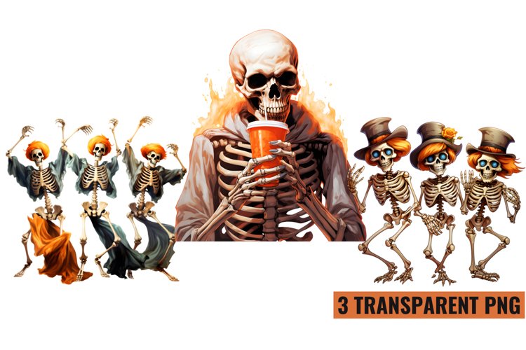 Skeleton Clipart Image 2