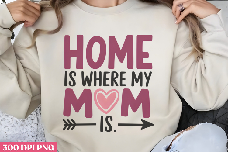 Home Is Where Mom Is Svg Image 8