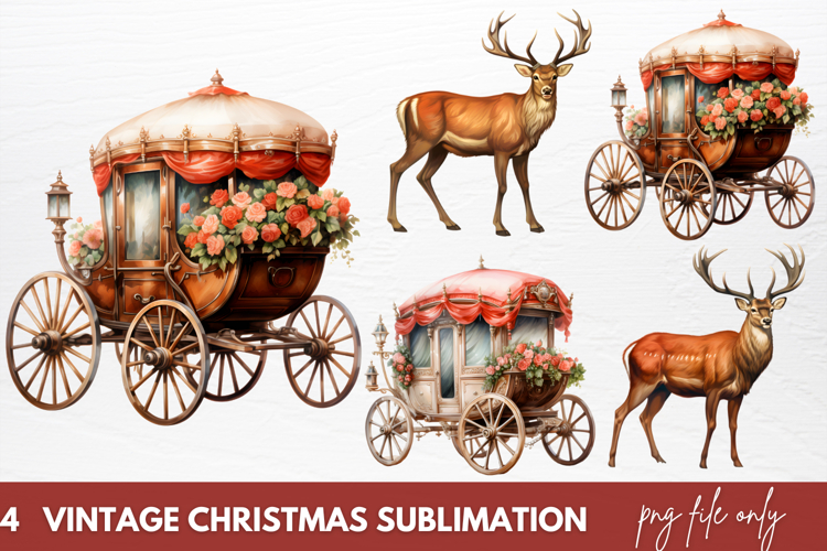 Vintage Christmas Clipart Image 11