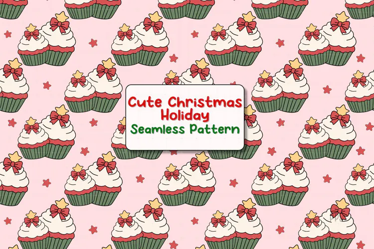 Christmas Cup Cakes pattern