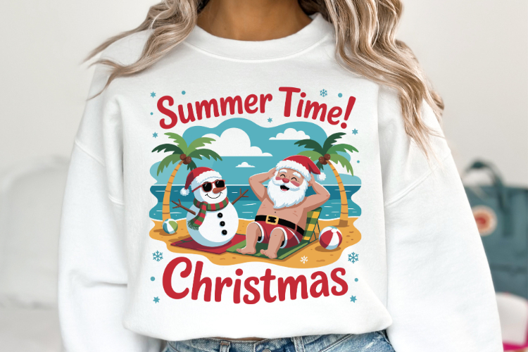 Summer Time Christmas Svg | Christmas Svg | Shirt Svg