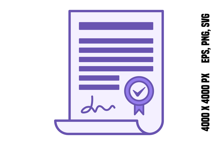 Certificate Clipart Image 5