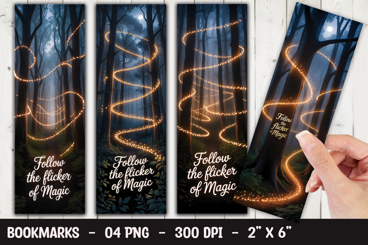 Light Trail Bookmark Sublimation