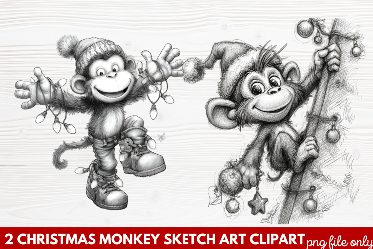 Vintage Christmas Clipart Image 2