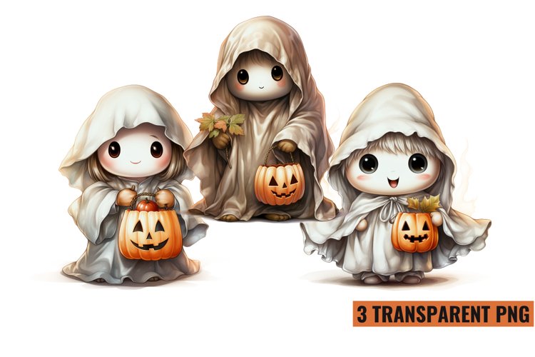 Ghosts Clipart Image 24