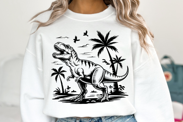 Dinosaur Silhouette SVGs Image 4