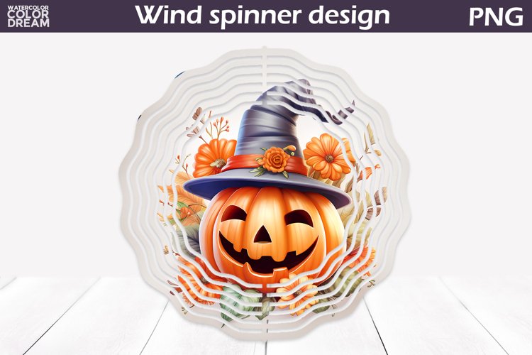 Pumpkin Faces Wind Spinner | Wind Spinner Halloween