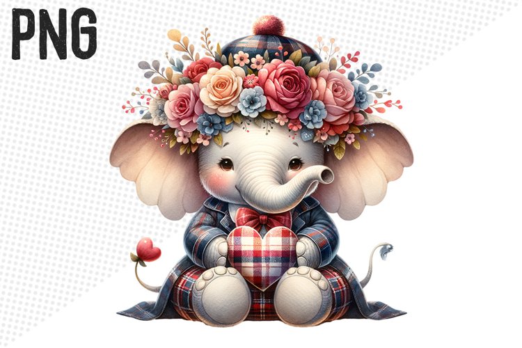 Elephant Clipart Image 24