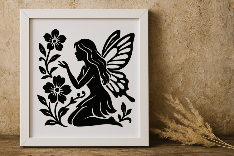 Fairy Silhouette Svg Image 11