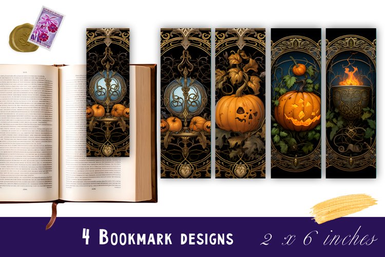 Gothic Victorian Ephemera Bookmarks | Vintage Dark Academia