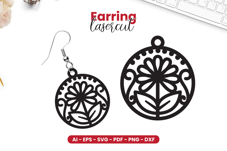 Earring LaserCut - Lasercut File