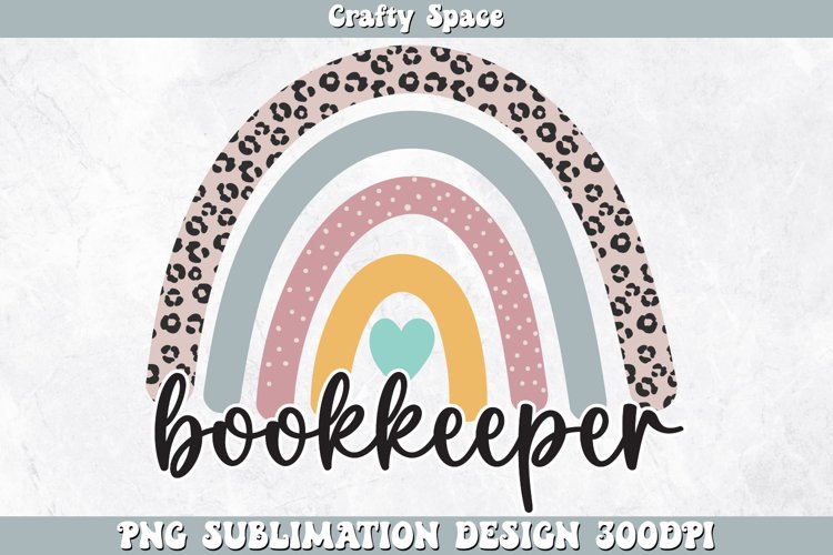 Bookkeeper PNG | Bookkeeper Sublimation