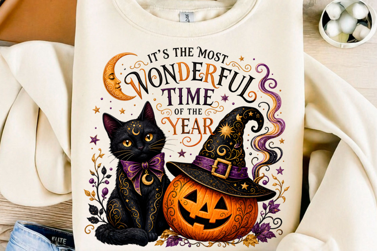 Most Wonderful Time Halloween PNG