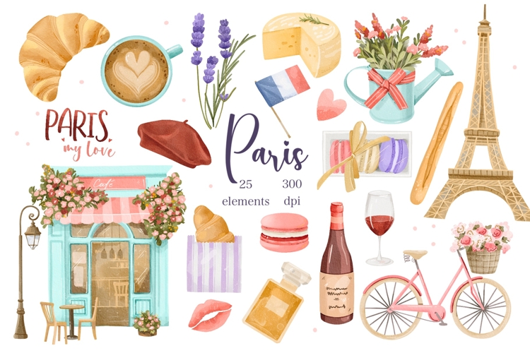 Eiffel Tower Illustration Image 12