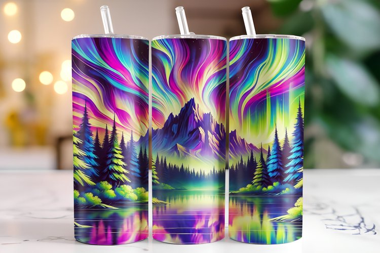 Mountain Tumbler Wrap | Sublimation | Tumblers