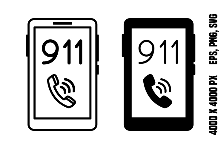 Emergency Call Icons