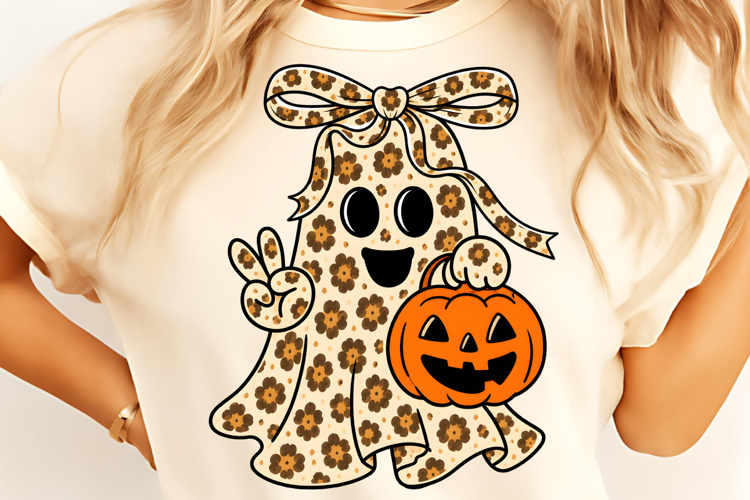Spooky Ghost Friends Halloween PNG, Halloween PNG, Boo PNG