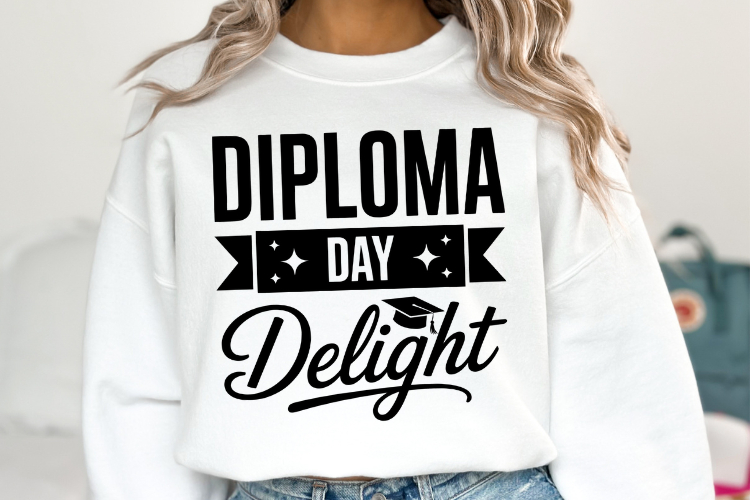 Diploma Day Delight svg | Graduation Svg | Shirt Svg