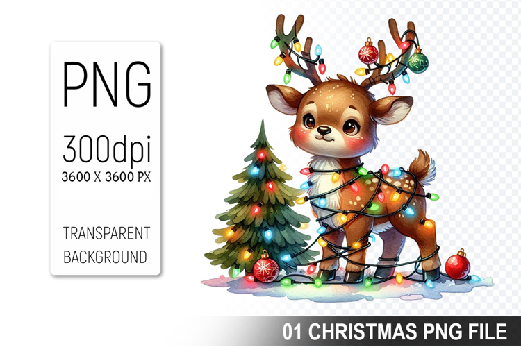 Reindeer Clipart Image 14