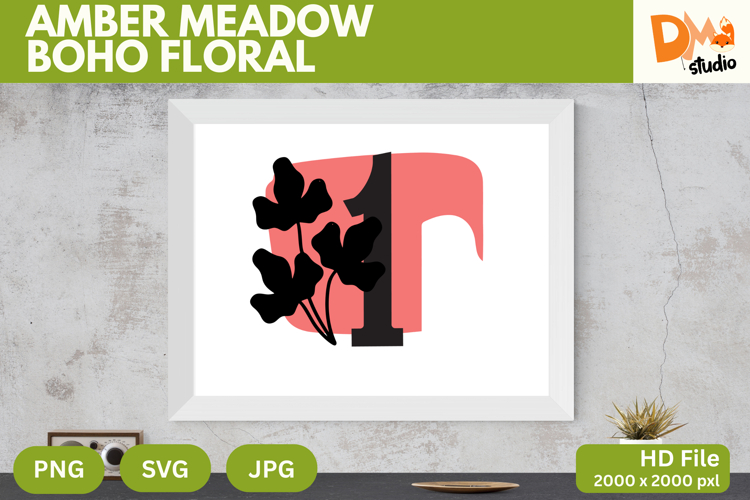 Boho Floral Svg Image 18