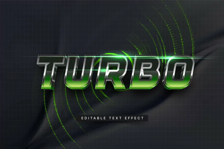 Editable Text Effect for Illustrator. Vector Graphic styles