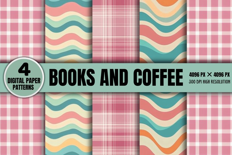 Retro Digital Paper Pattern Backgrounds PNG