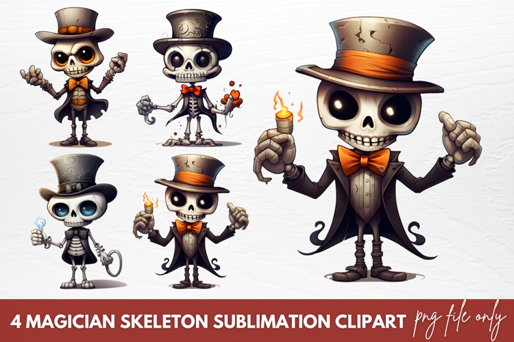 Skeleton Clipart Image 4