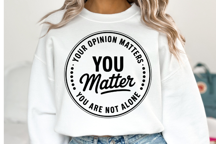 You Matter Svg Design | Svg Cut Files | Shirt Svg