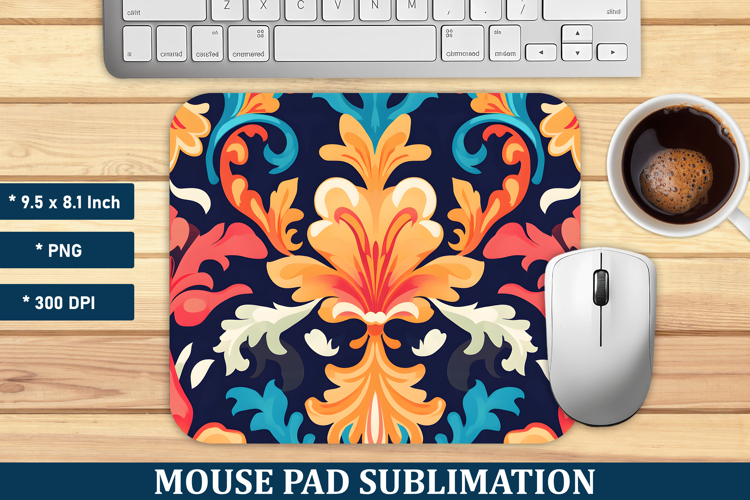Colorful Pattern Mouse Pad | Mouse Pad Sublimation