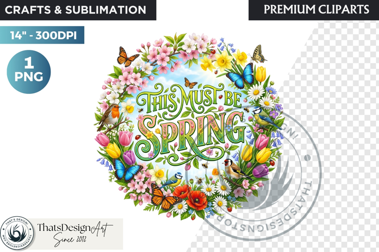 Bloom & Bright Spring Quotes for Sublimation and POD