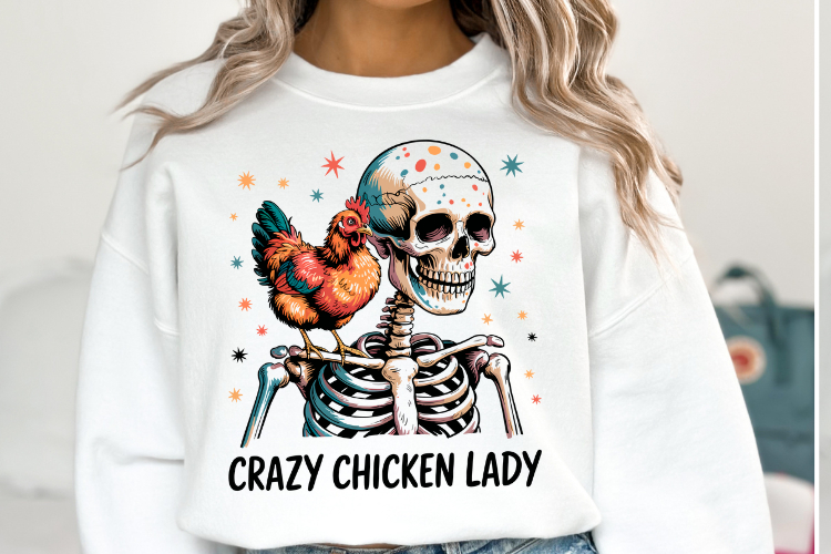 Crazy Chicken Svg Image 7