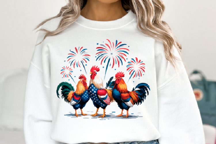 America Rooster Svg Design | 4th of july svg | Shirt Svg