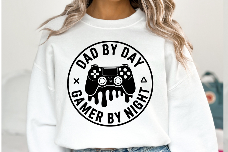 Dad By Day Gamer By Night Svg Image 24