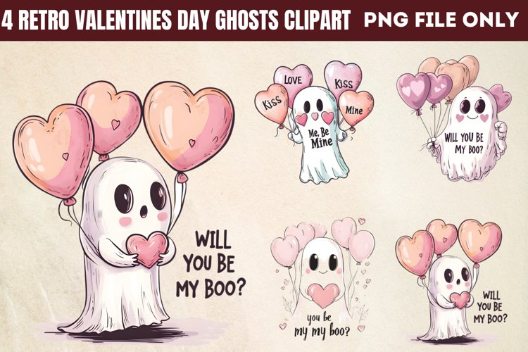 Ghosts Clipart Image 12