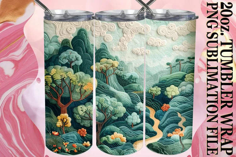 Beauty View Tumbler Sleeve - 20oz