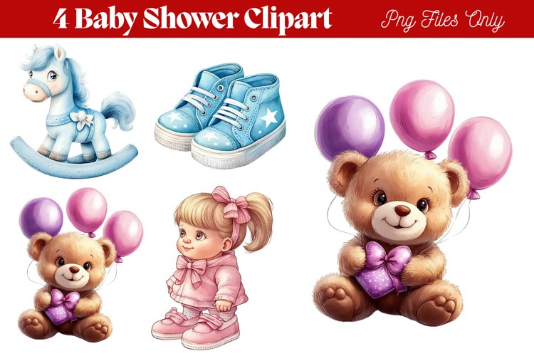 Baby Shower Clipart PNG