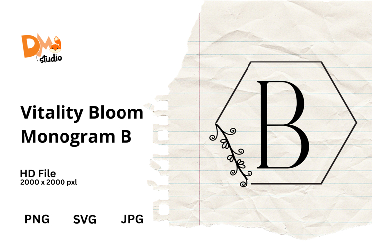 Vitality Bloom Monogram